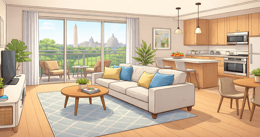 Best Furnished Apartments For Rent In Washington